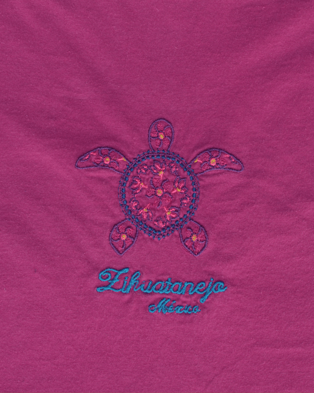 Embroidered Hawaii Turtle T-Shirt