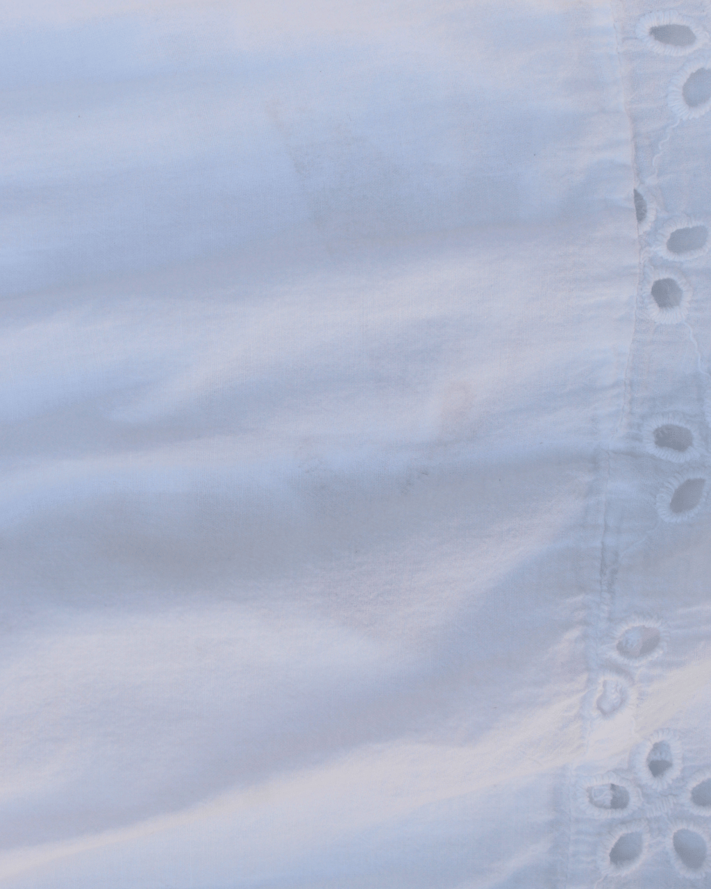 Eyelet Tiered Drawstring Maxi-skirt
