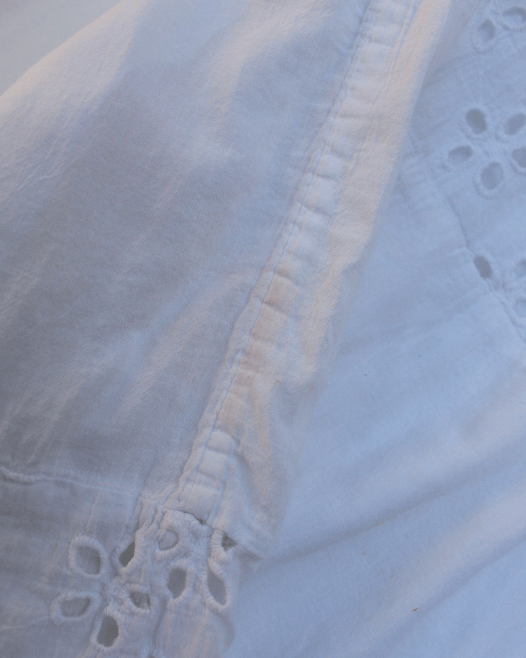 Eyelet Tiered Drawstring Maxi-skirt