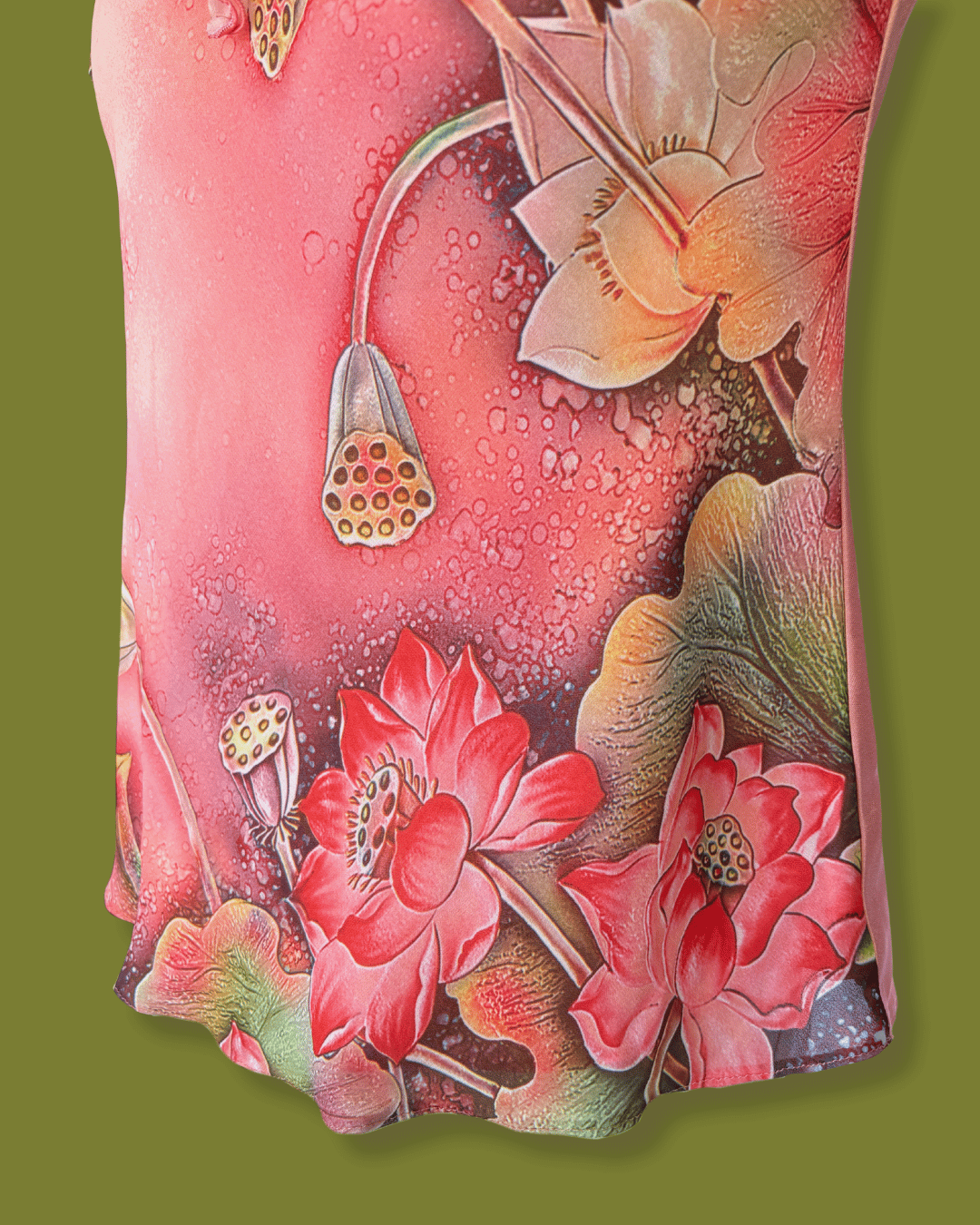 Floral Fairy Pearl-clasp Top