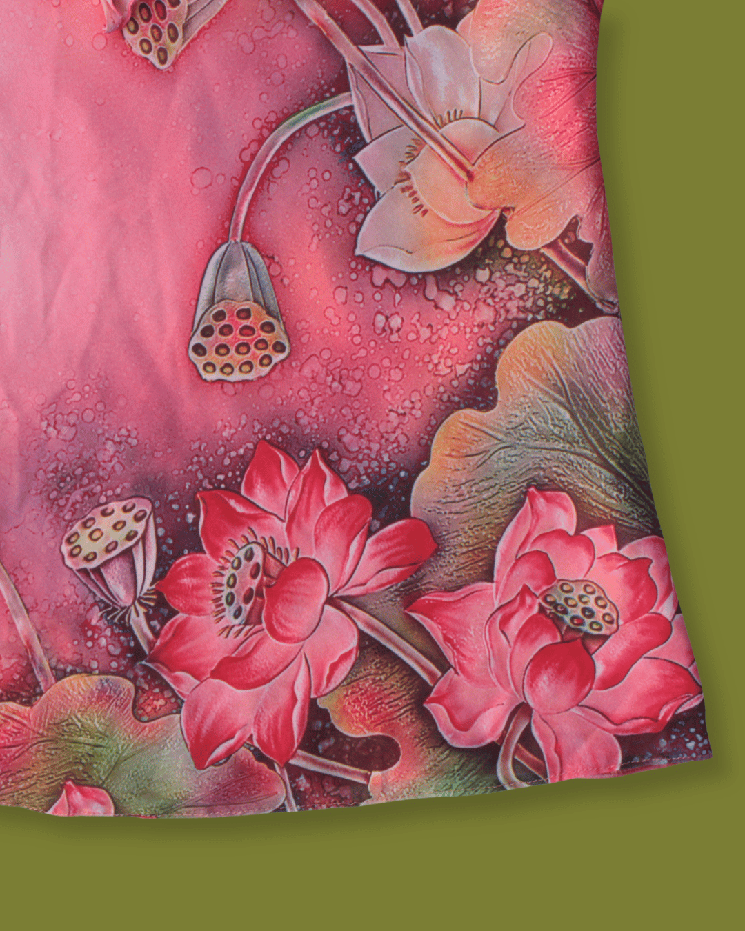 Floral Fairy Pearl-clasp Top
