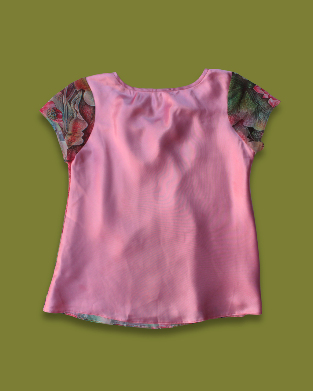 Floral Fairy Pearl-clasp Top