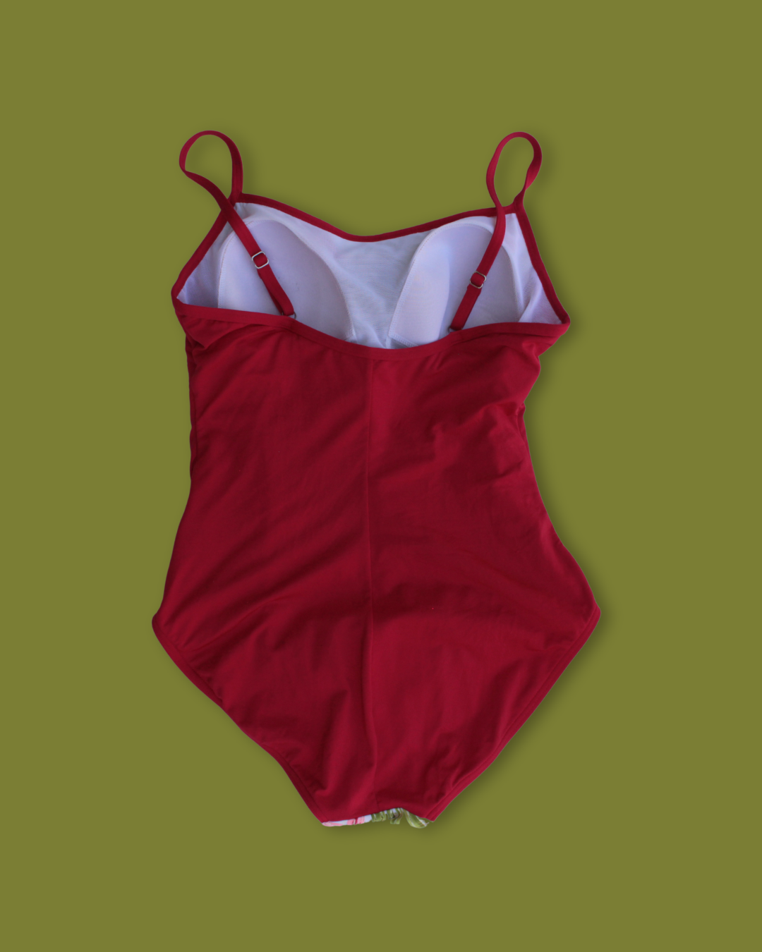 Floral Paneled Ruched One-piece Swimsuit