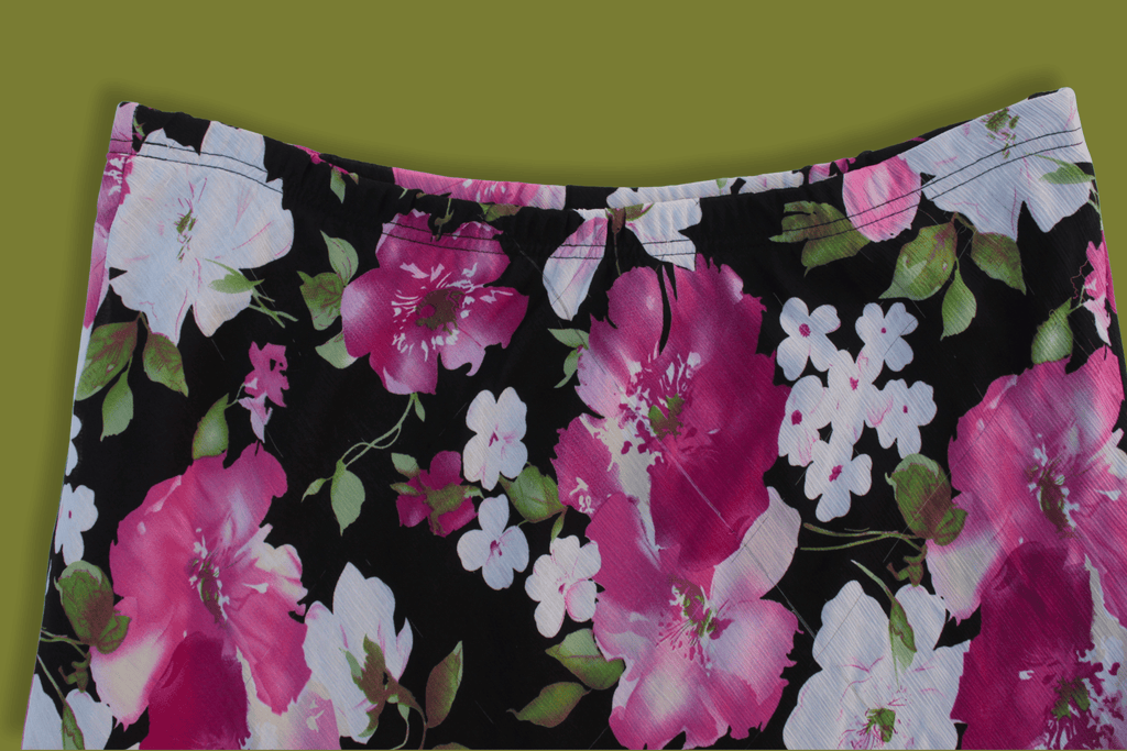 Floral Tiered Maxi Skirt