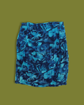 Floral Wrap Midi-skirt