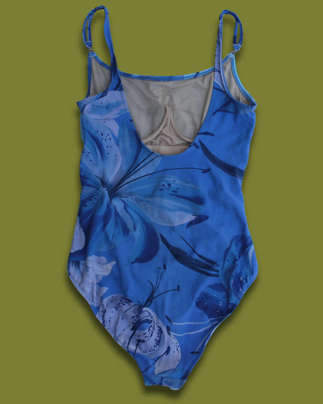 Floral Ruched one Piece Swimsuit