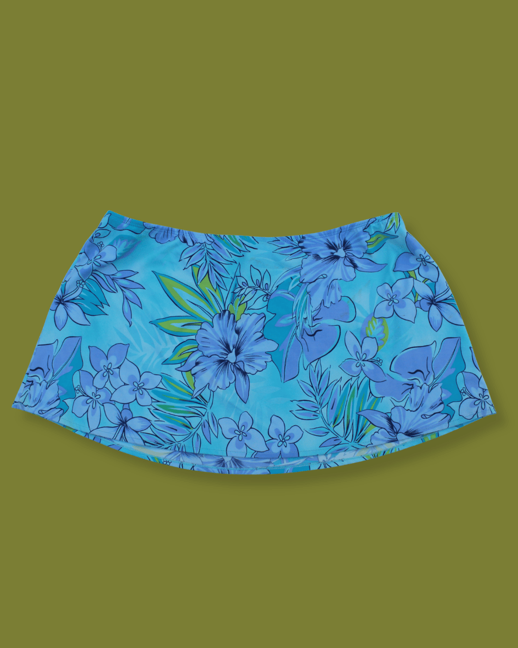 Floral Tankini Swim-skirt Bathing Suit