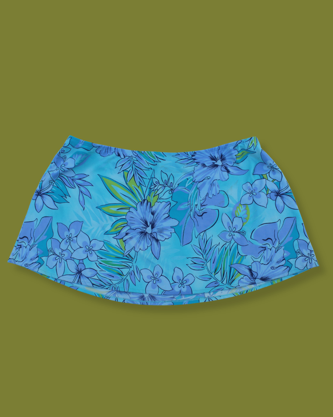 Floral Tankini Swim-skirt Bathing Suit