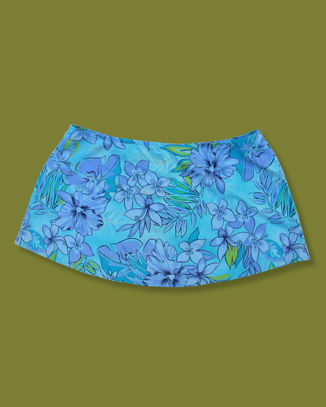 Floral Tankini Swim-skirt Bathing Suit