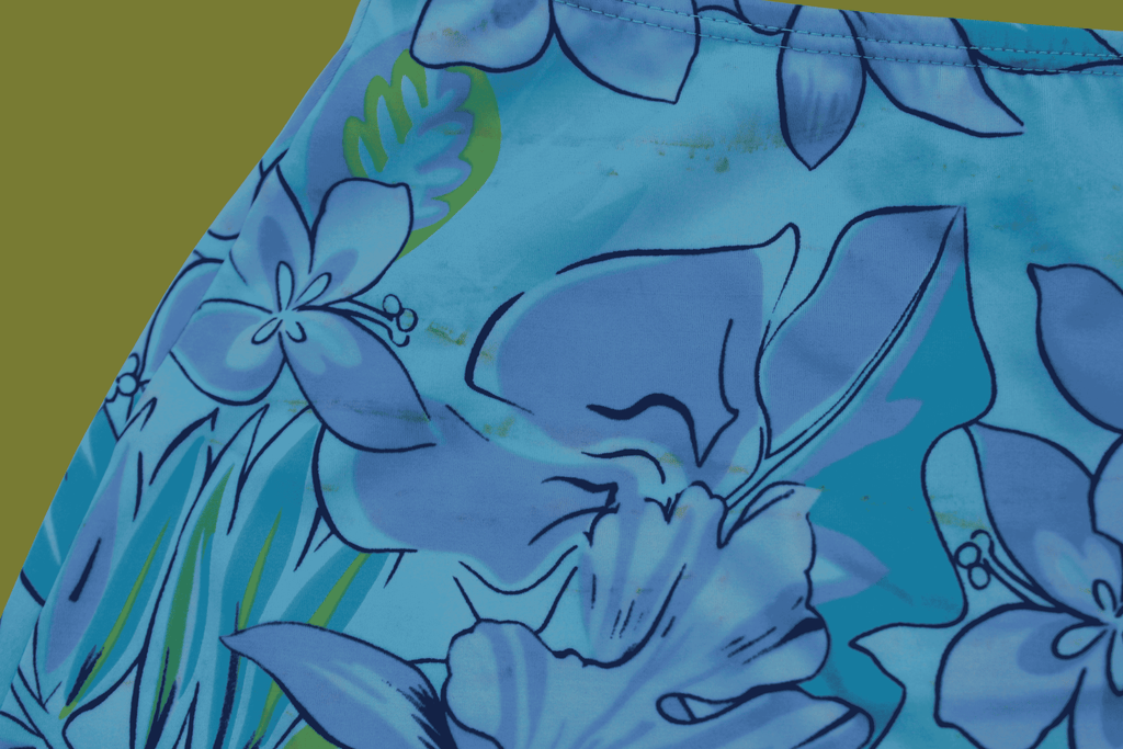 Floral Tankini Swim-skirt Bathing Suit