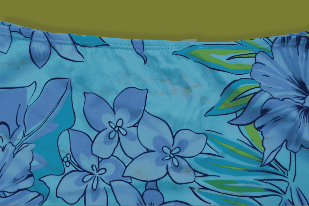 Floral Tankini Swim-skirt Bathing Suit