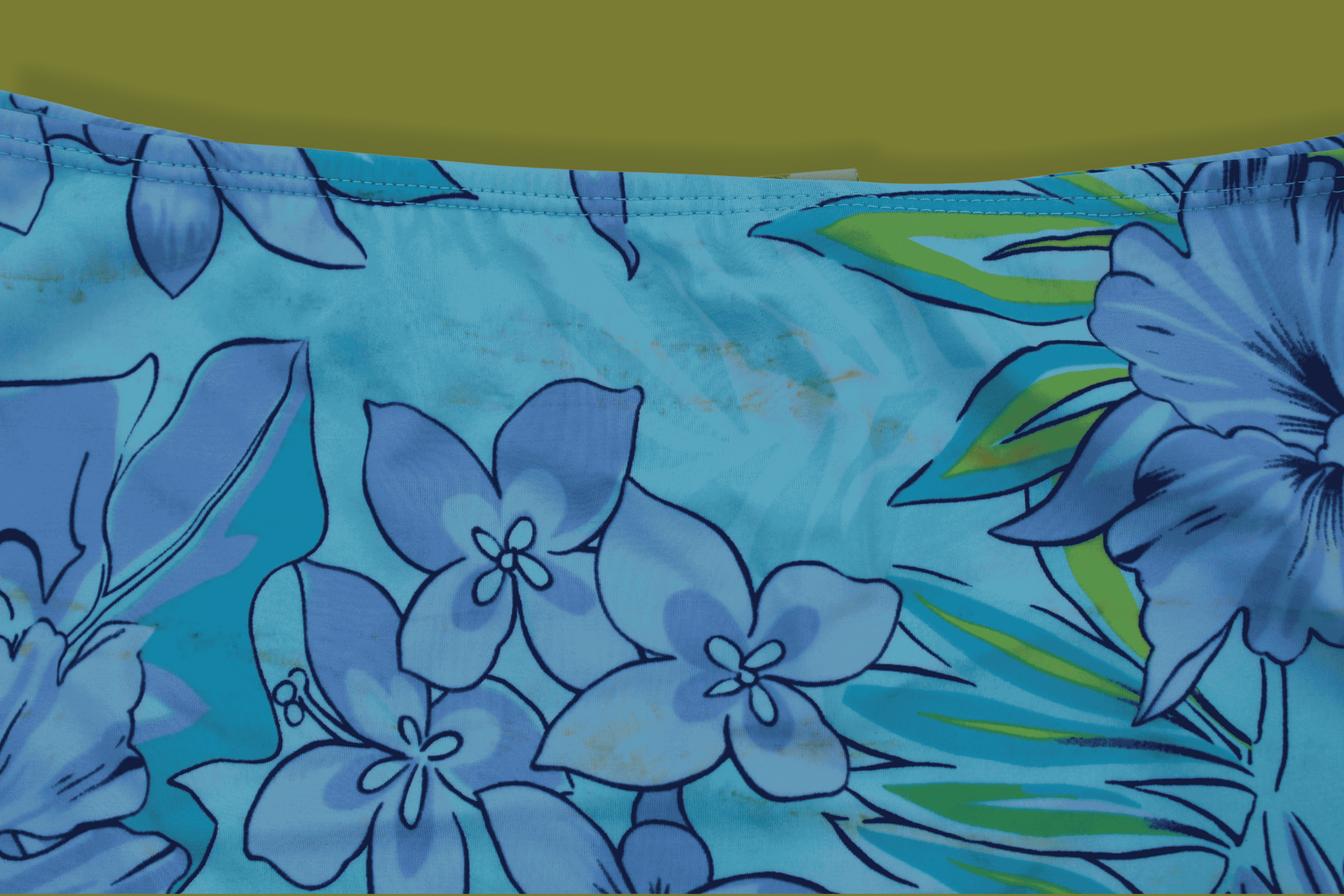 Floral Tankini Swim-skirt Bathing Suit