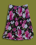 Floral Tiered Maxi Skirt