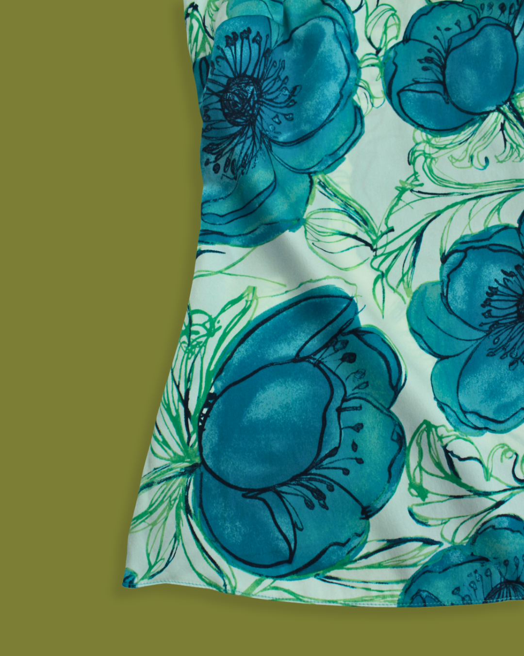 Floral Silk Camisole