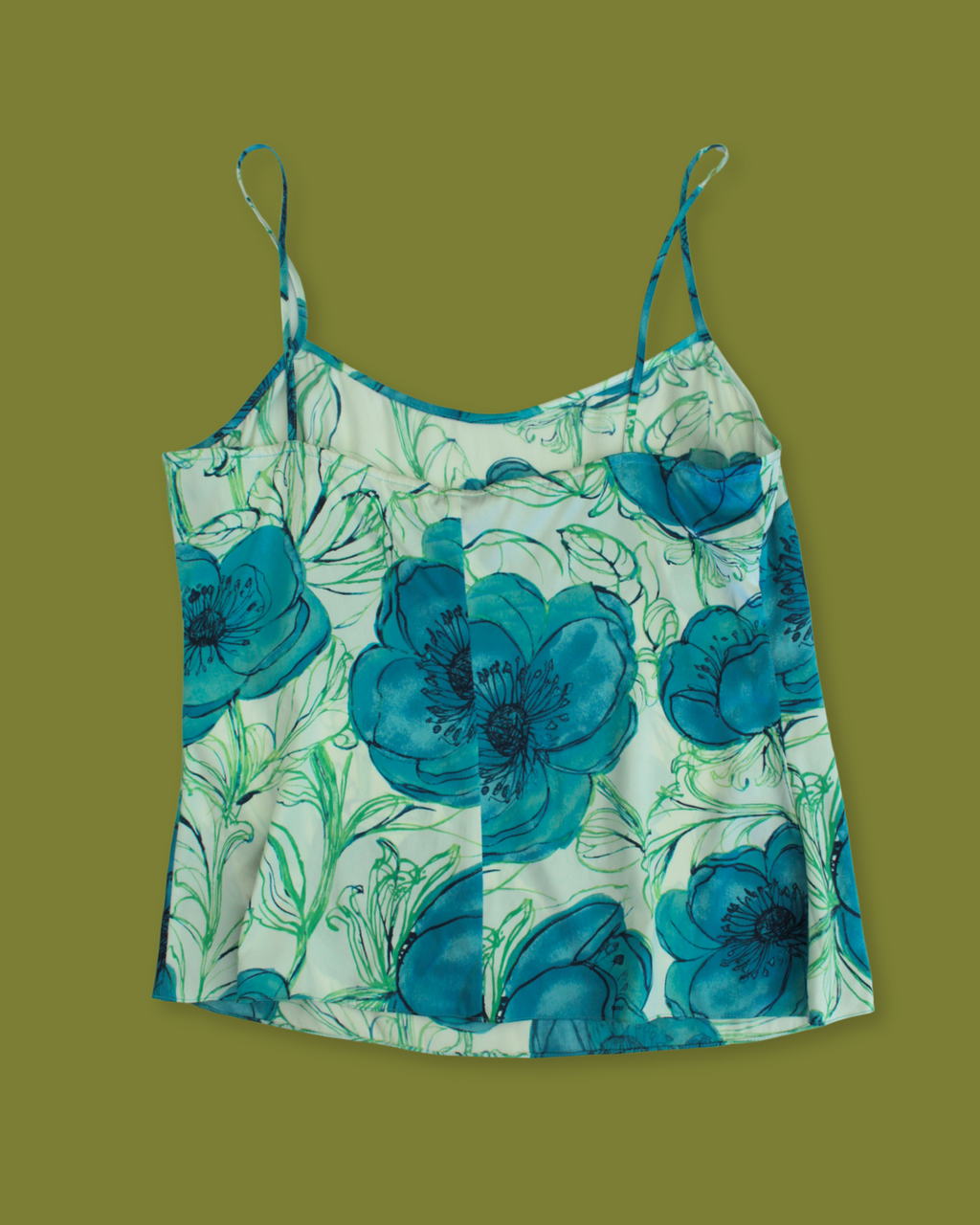 Floral Silk Camisole