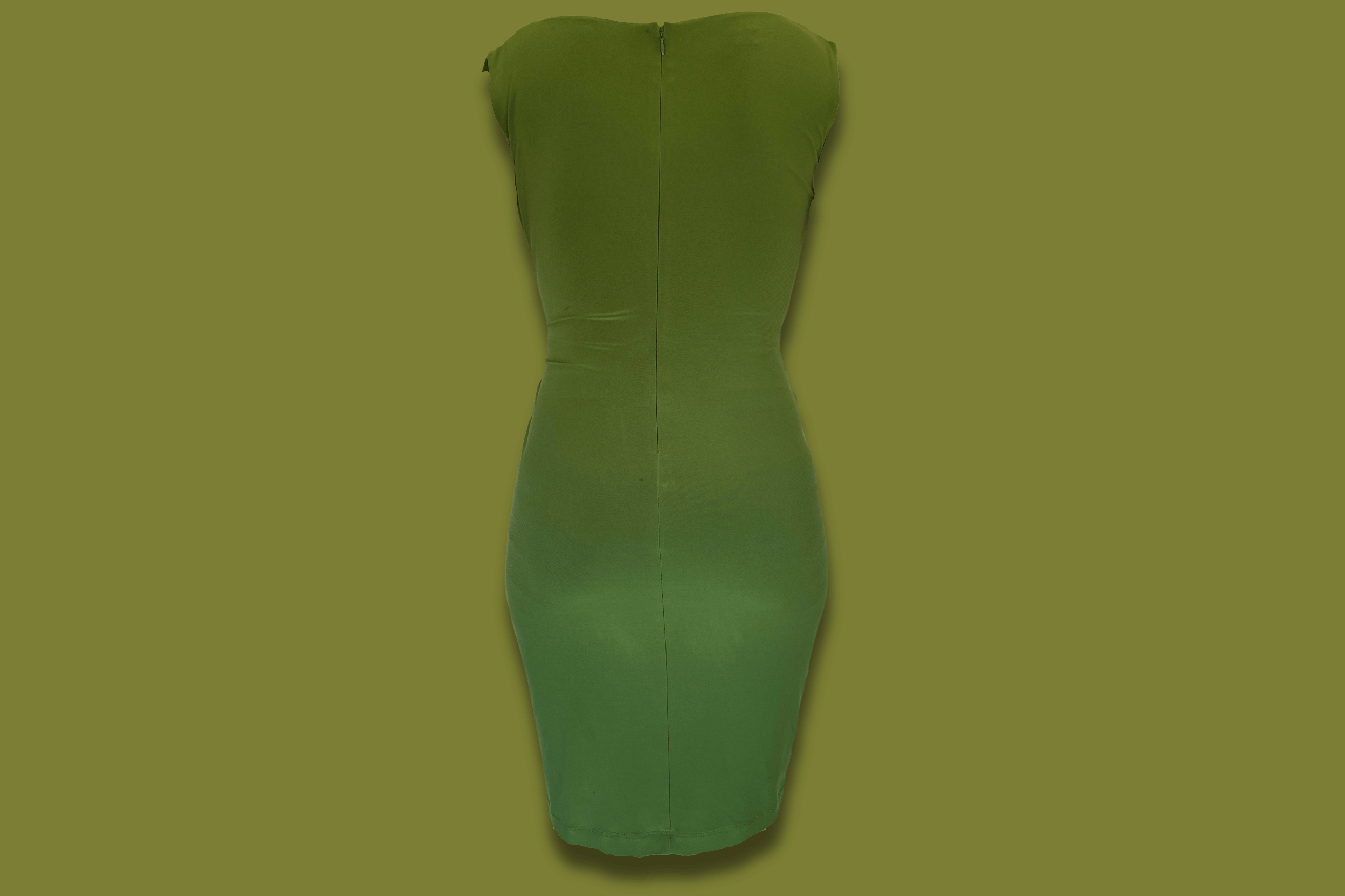 "Jones New York" Cross-front Midi Dress