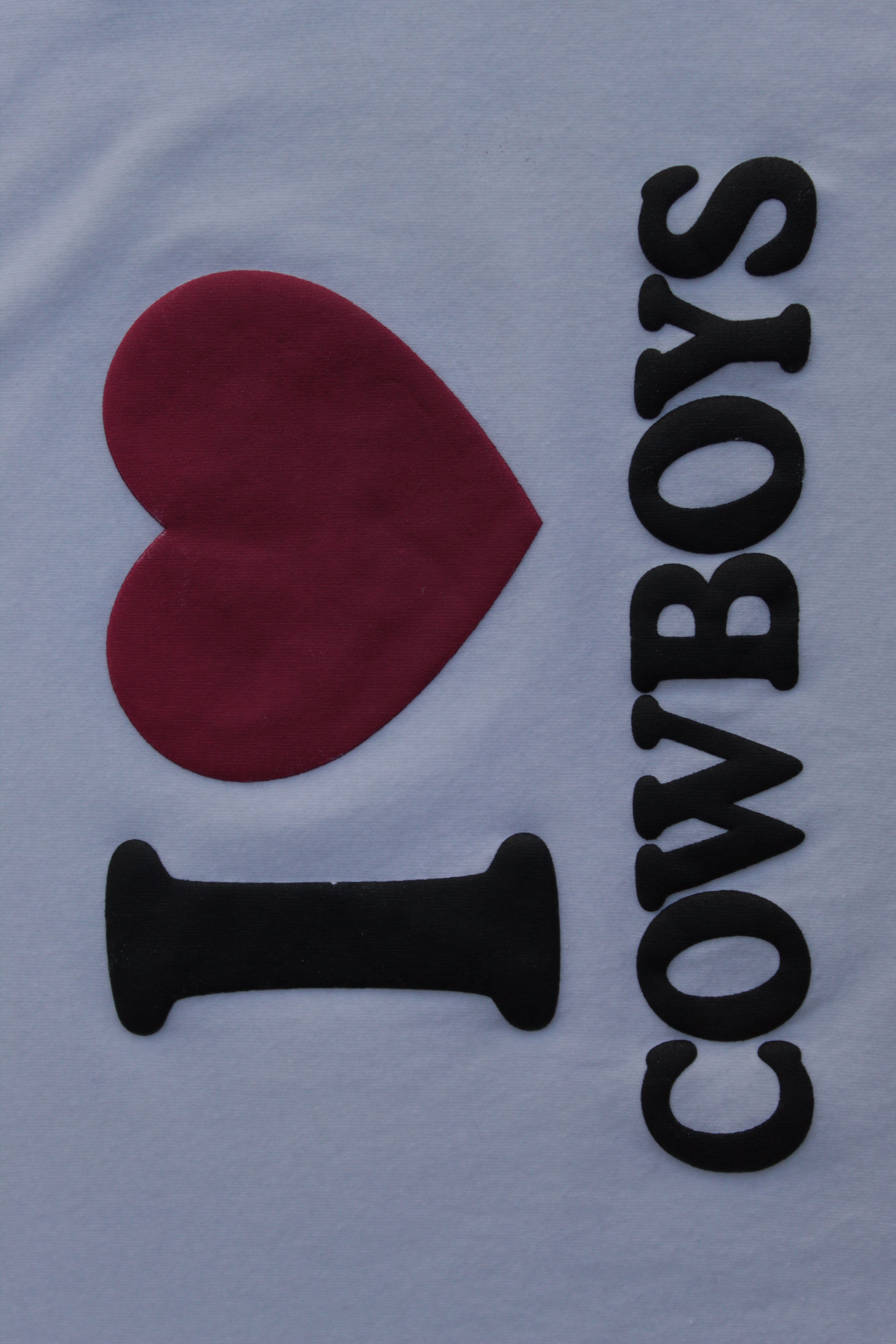 "I love Cowboys" Graphic-tee