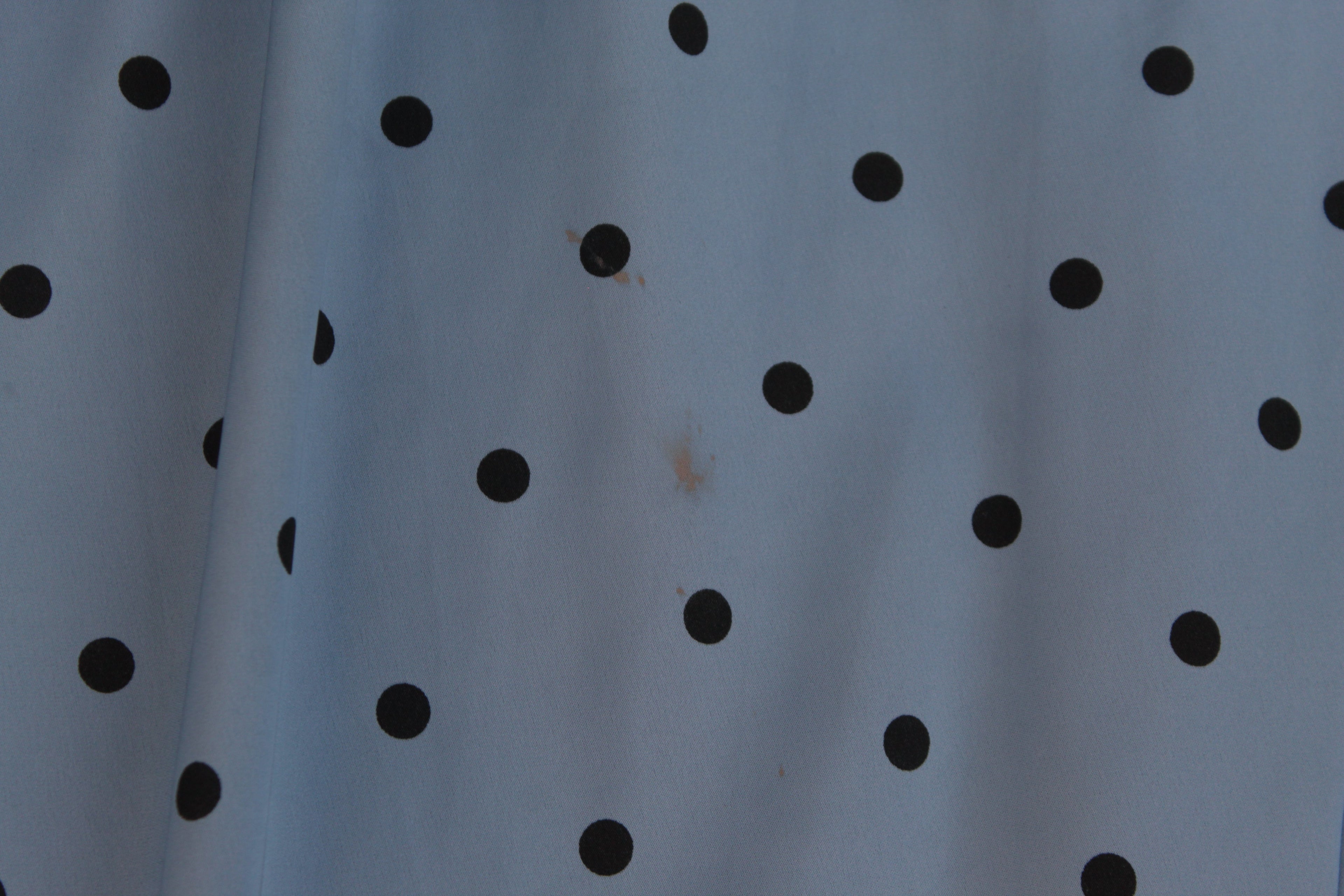 Polka-dot Cross-front Midi Dress