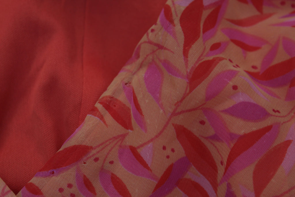 Floral Handkerchief-Hem Maxi Dress (Plus Sized)