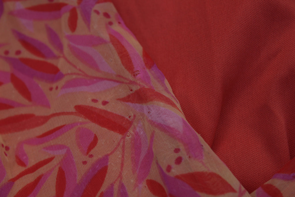 Floral Handkerchief-Hem Maxi Dress (Plus Sized)