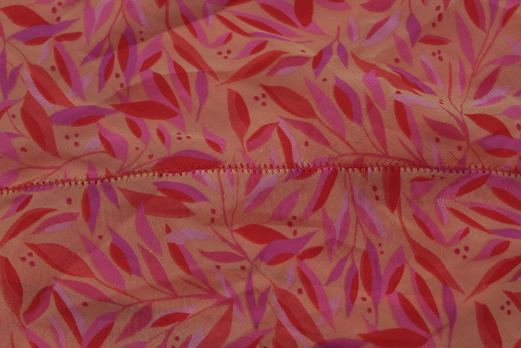 Floral Handkerchief-Hem Maxi Dress (Plus Sized)