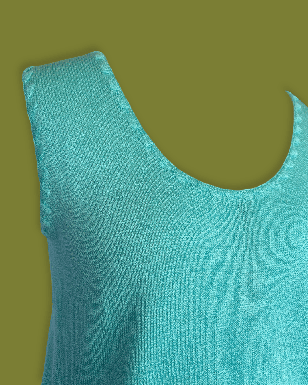Knit Scoop-neck Top