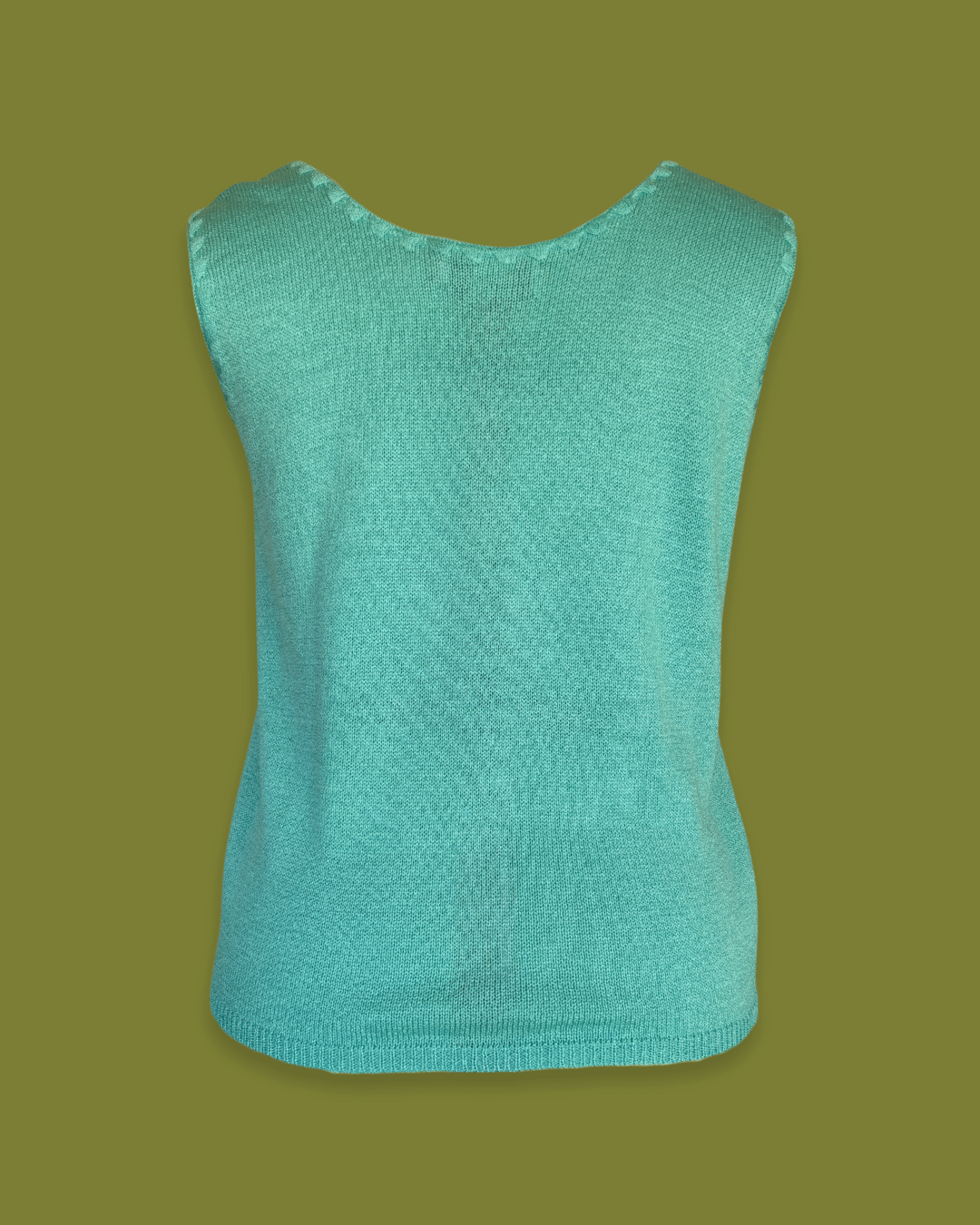 Knit Scoop-neck Top