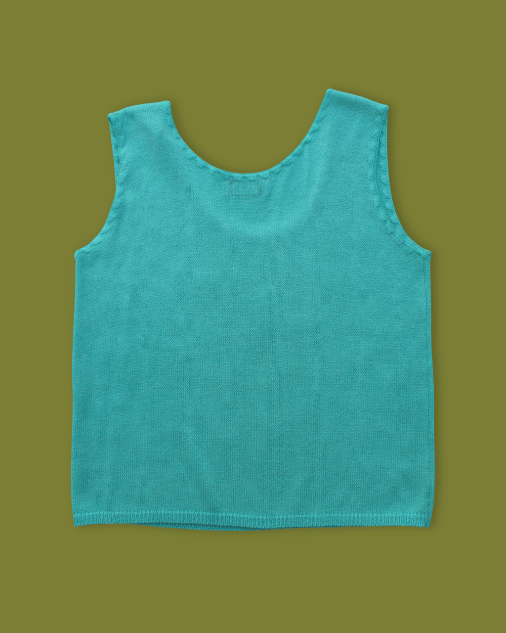 Knit Scoop-neck Top