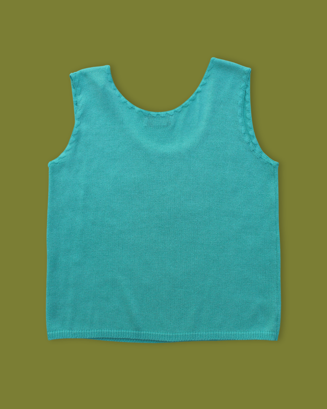 Knit Scoop-neck Top