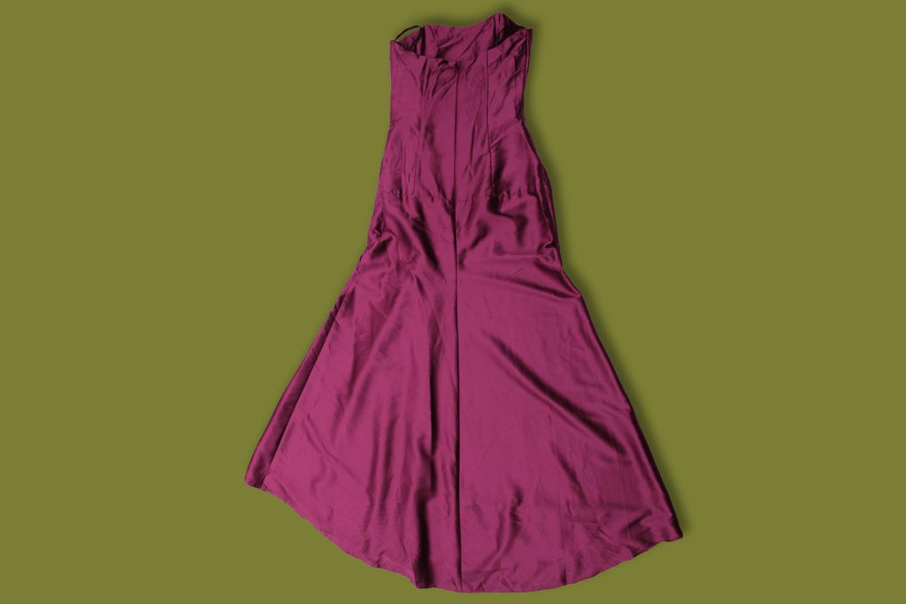 Silky Strapless Gown
