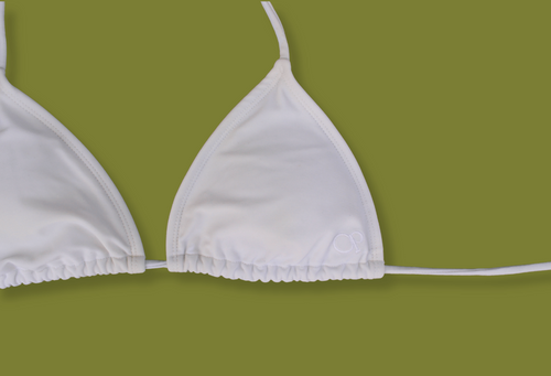 "OP" String Halter-neck Bikini