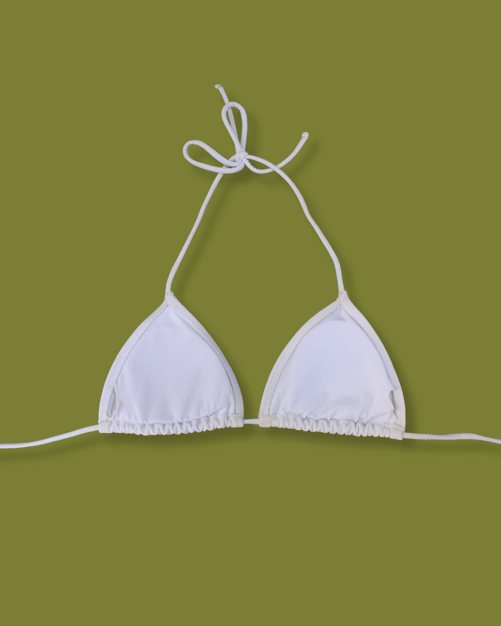 "OP" String Halter-neck Bikini