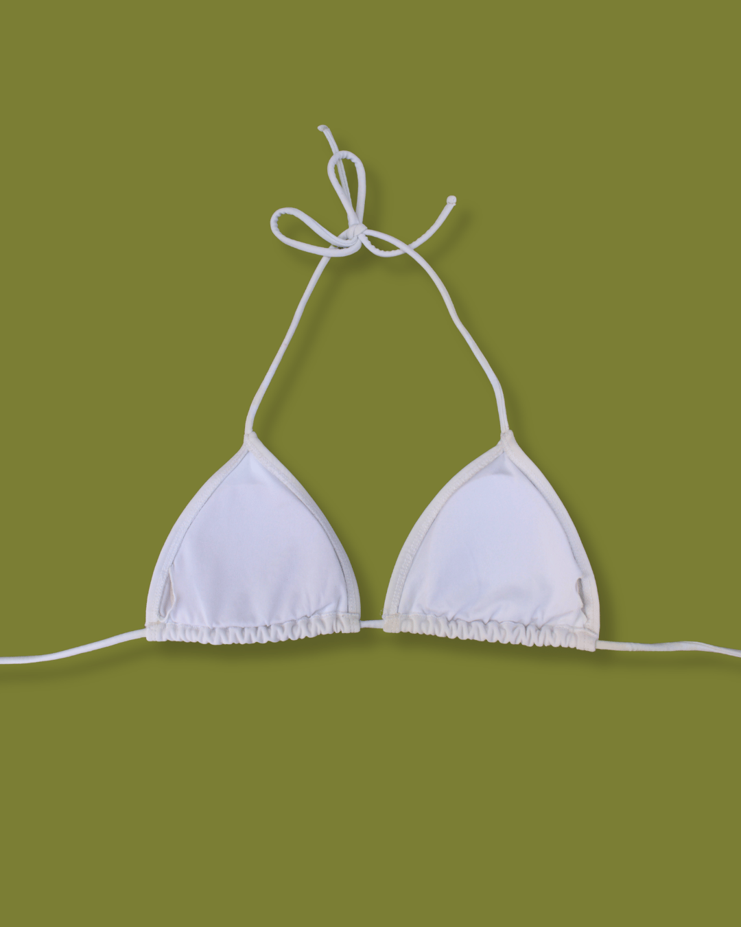 "OP" String Halter-neck Bikini