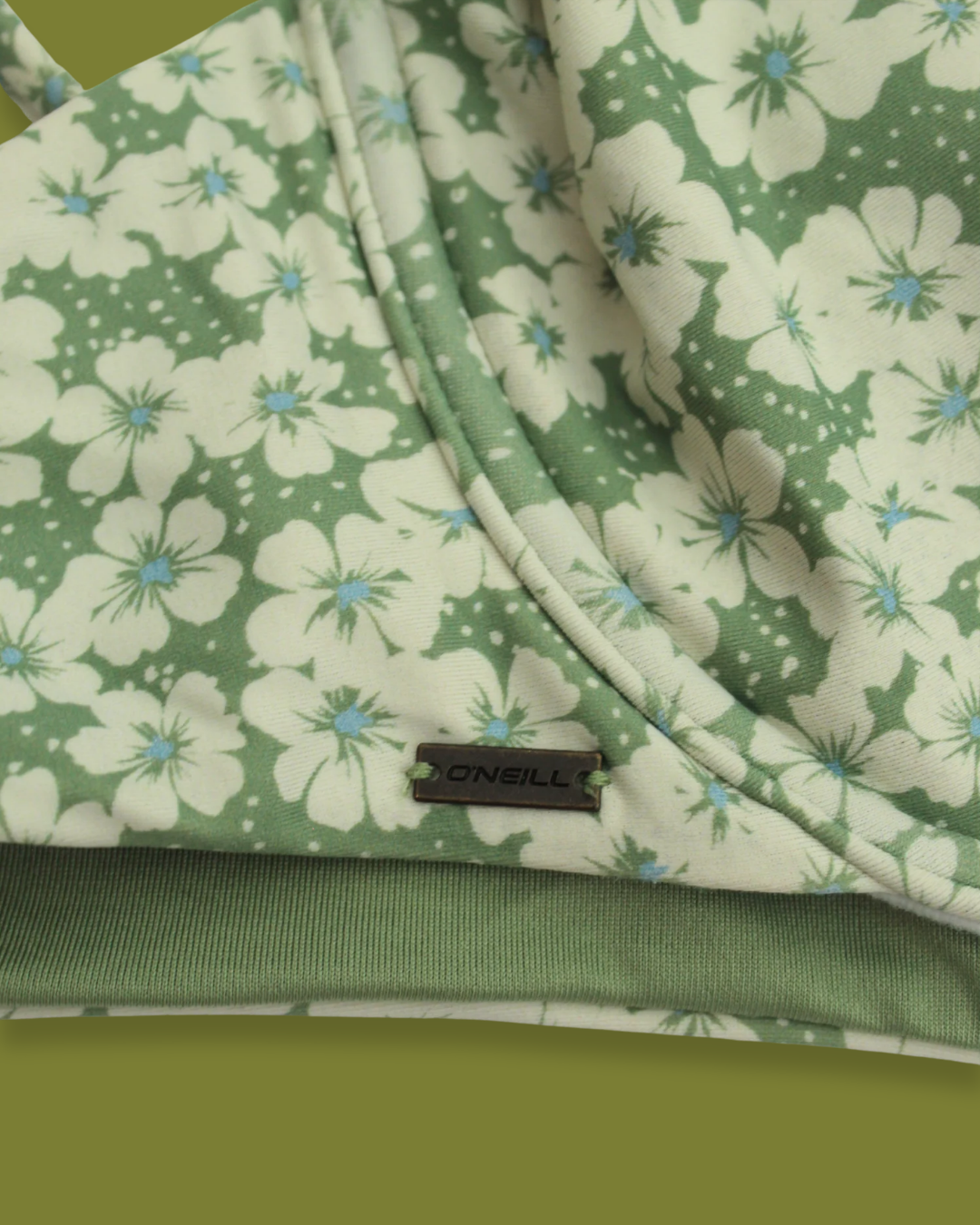 "Oneill" Floral Tie-back Wired Bikini Top