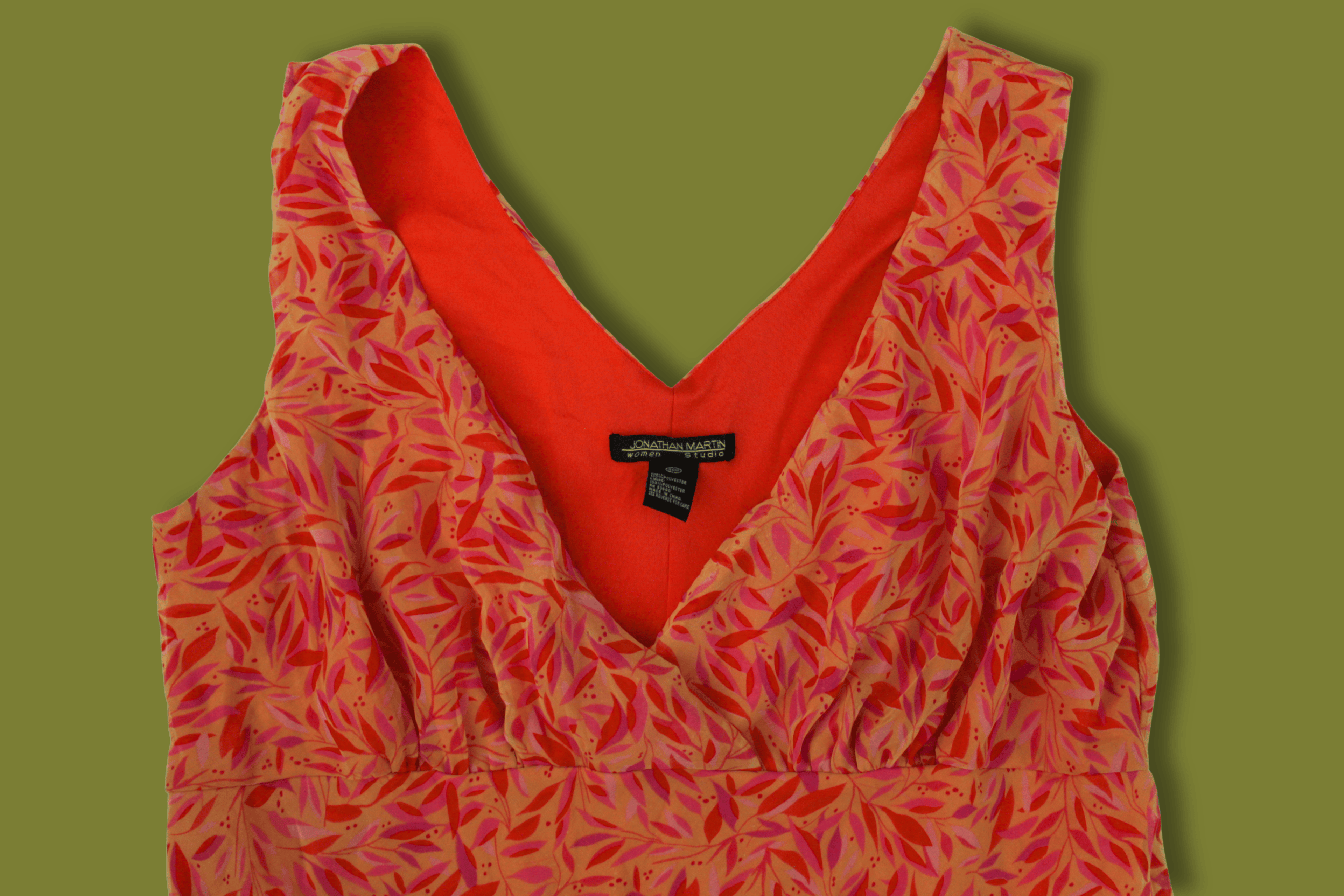 Floral Handkerchief-Hem Maxi Dress (Plus Sized)