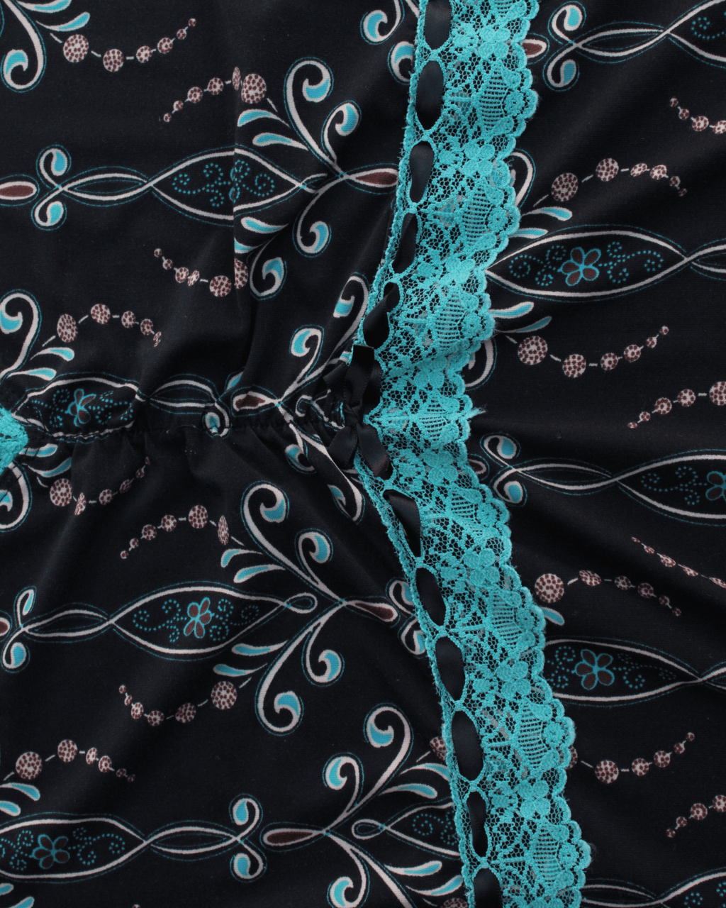 Paisley Lace V-neck Top