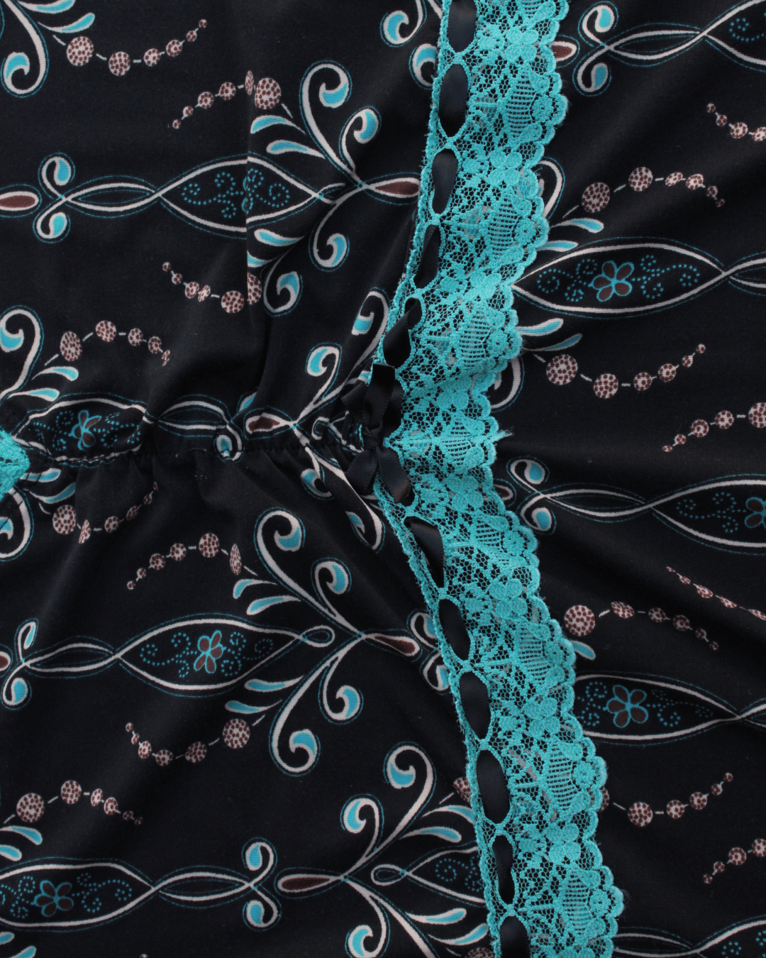 Paisley Lace V-neck Top