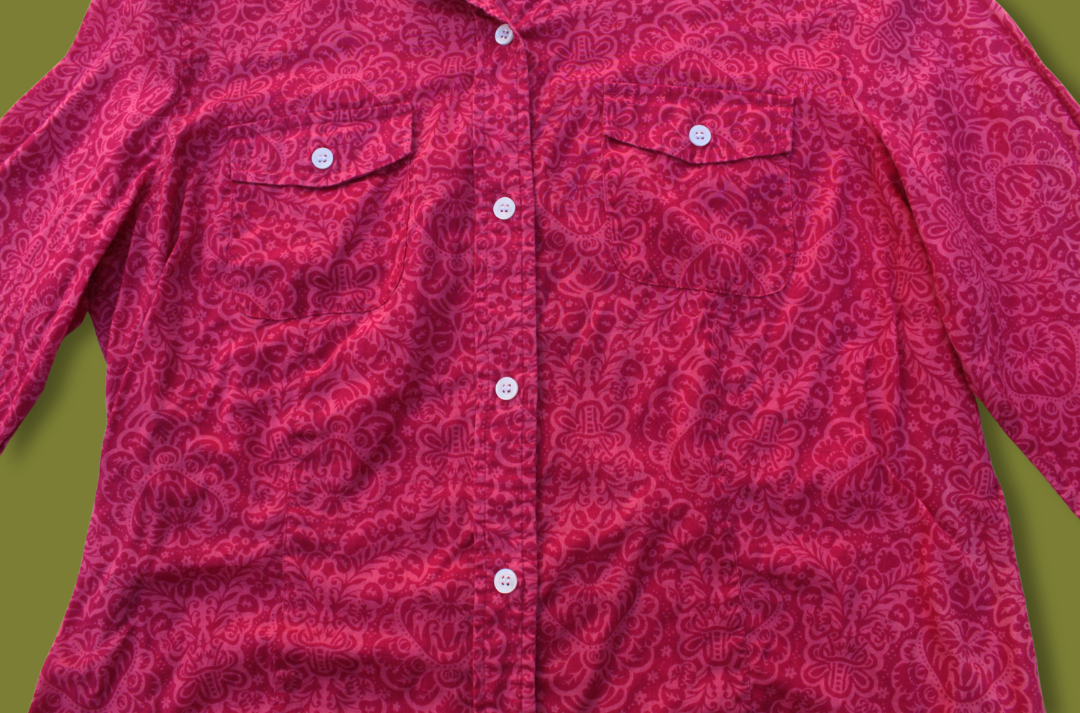 Paisley Longsleeve Button-up