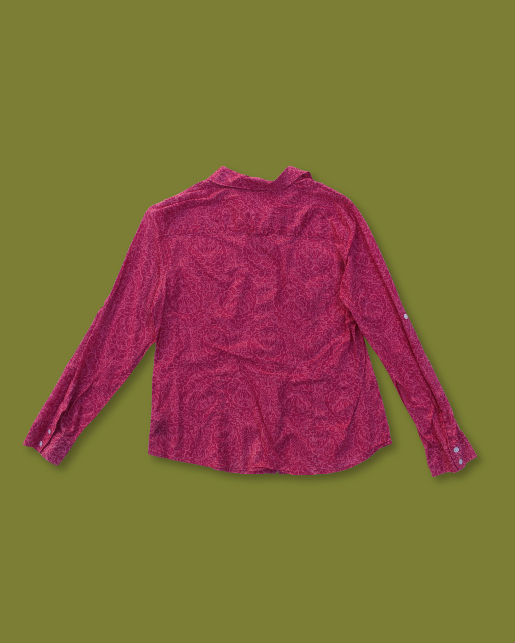 Paisley Longsleeve Button-up