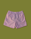 Pink Gingham "Polo" Swim Trunks