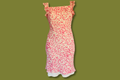 Floral Ruffle-top Midi Dress