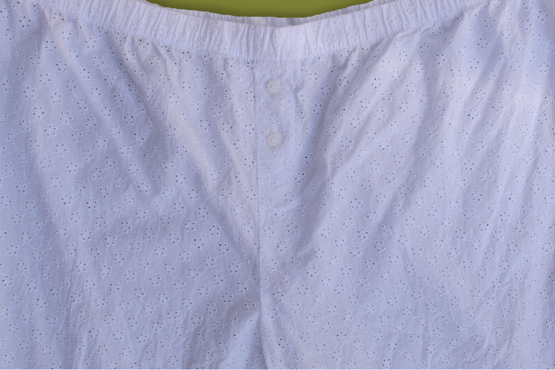 "Pink by Frankies" Eyelet Cotton Pants