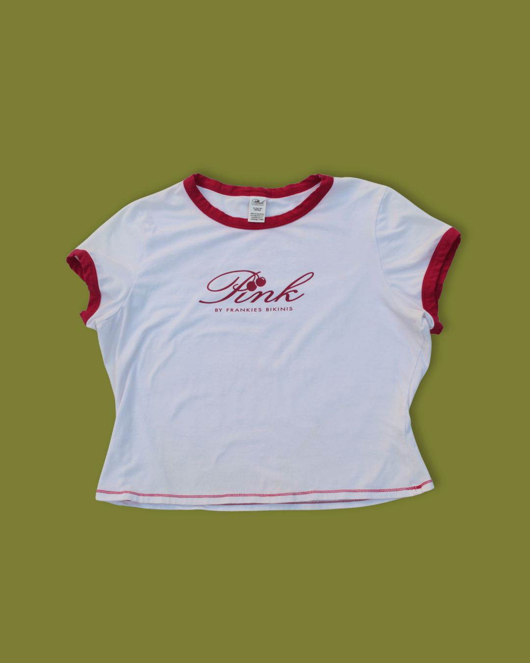 "Pink by Frankies" Wringer Baby-tee