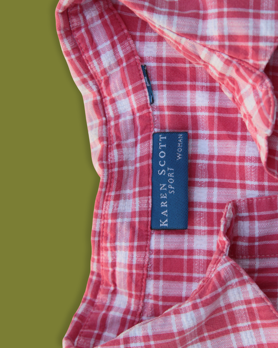 Plaid Oversized Button-up