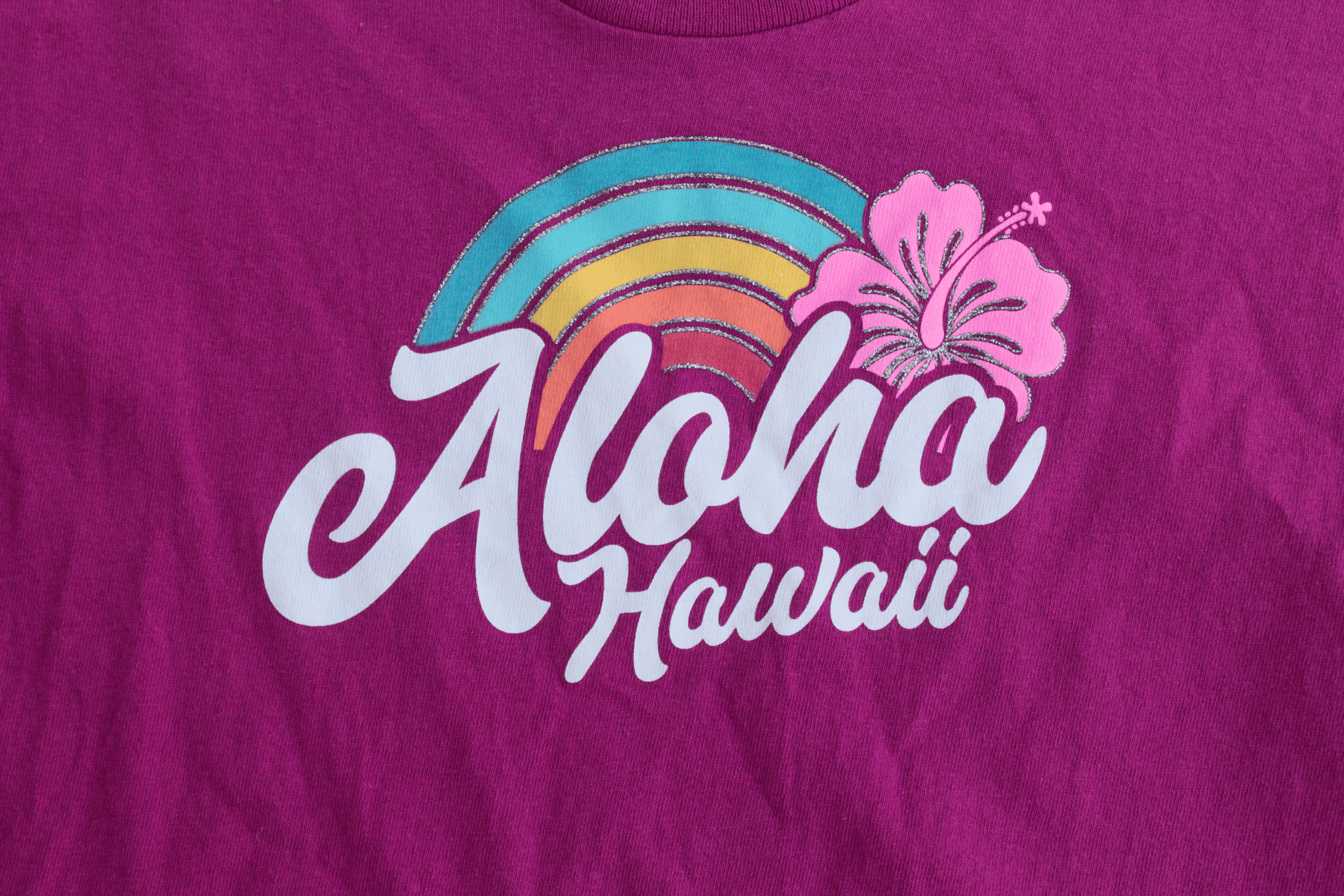Rainbow "Aloha Hawaii" T-shirt