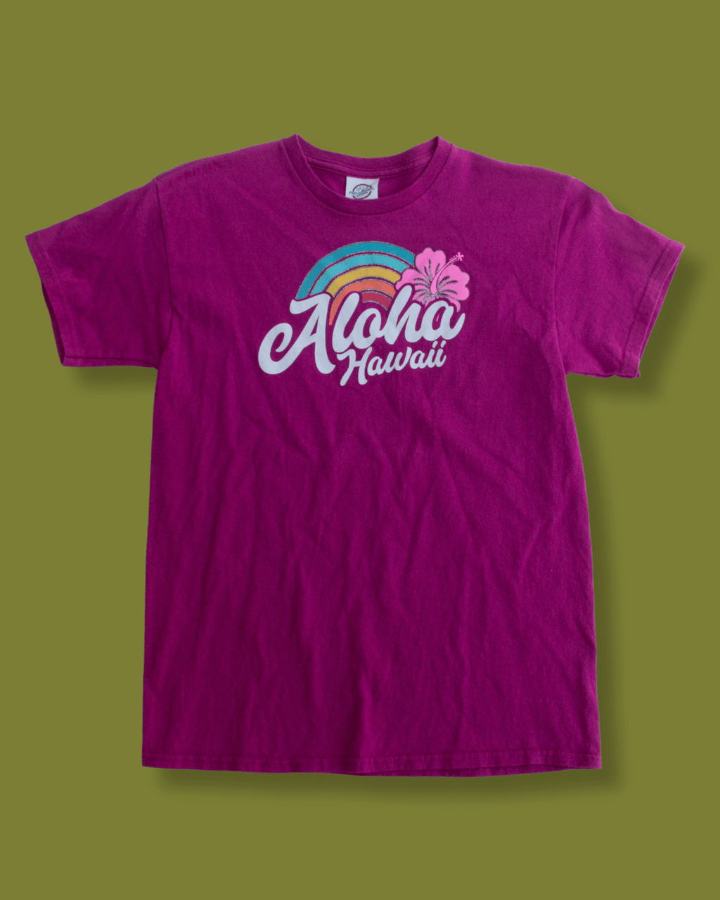 Rainbow "Aloha Hawaii" T-shirt