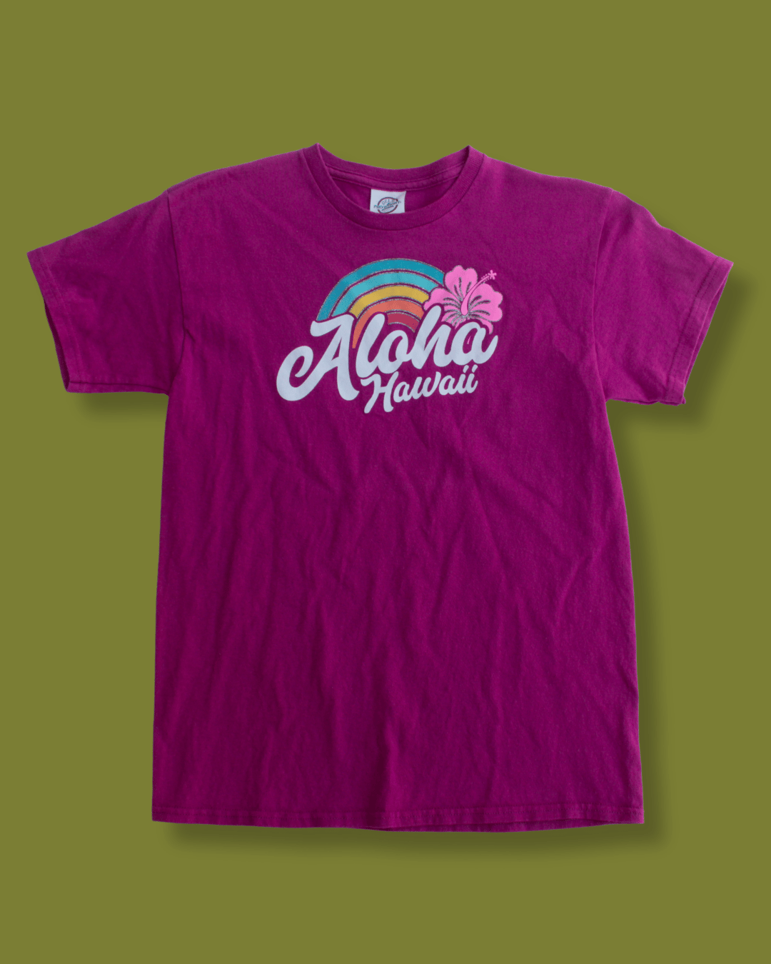 Rainbow "Aloha Hawaii" T-shirt