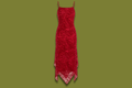 "City Triangles" Glittery Paisley Midi Dress