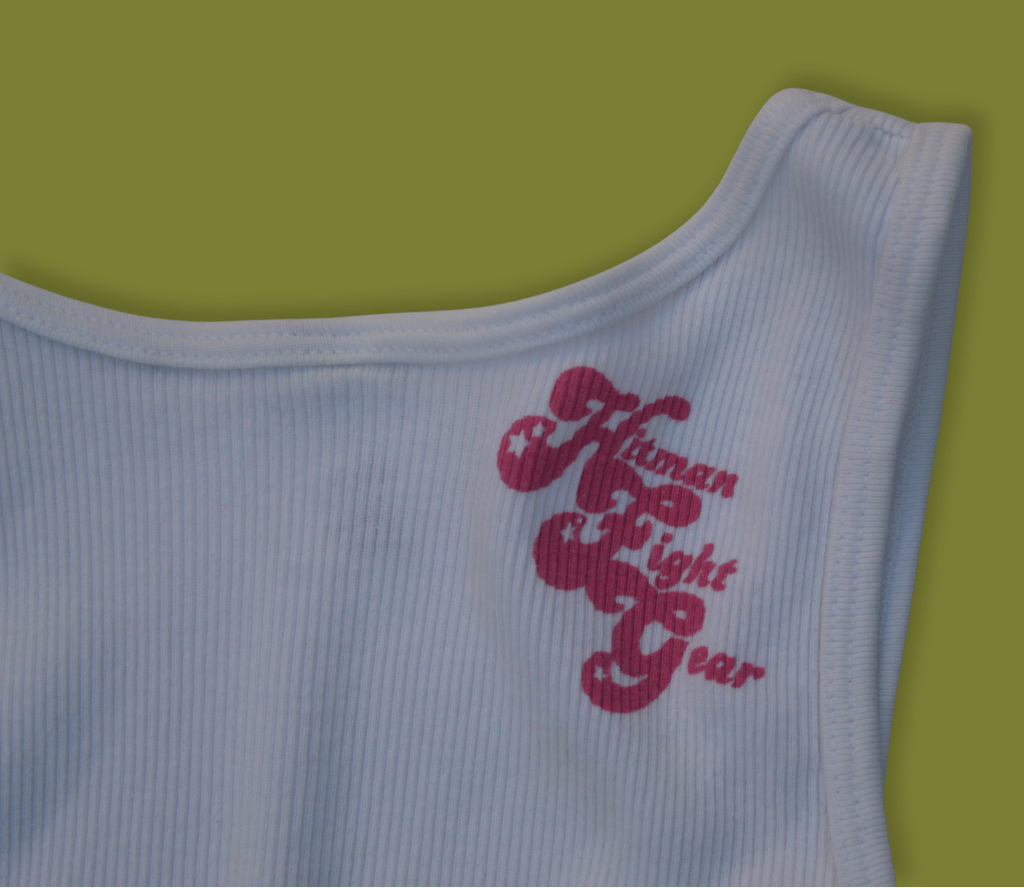 Ribbed "Hitman Fightgear" Graphic Tank