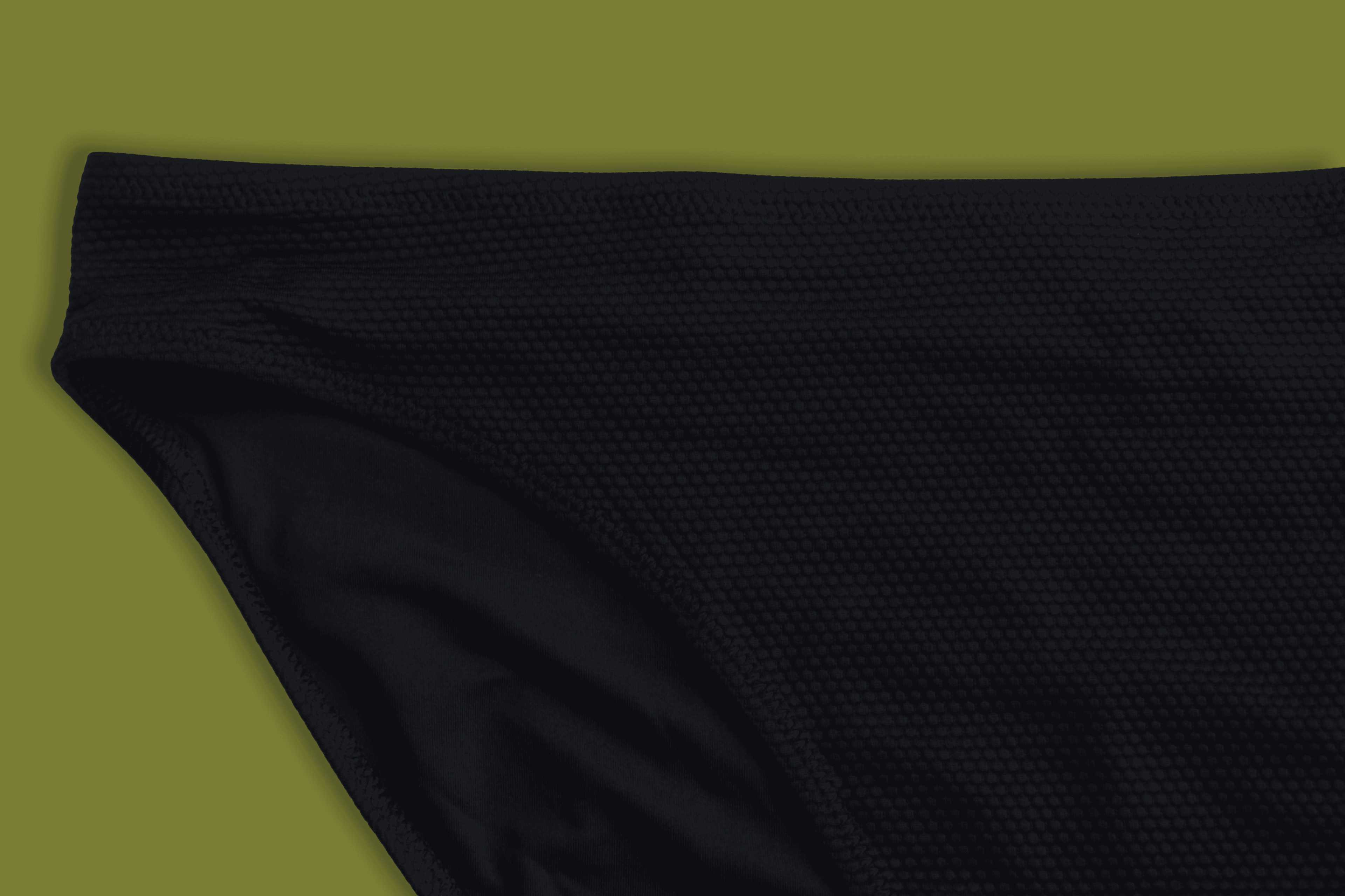 Scalloped Mid-rise Bikini Bottoms (Plus-sized)